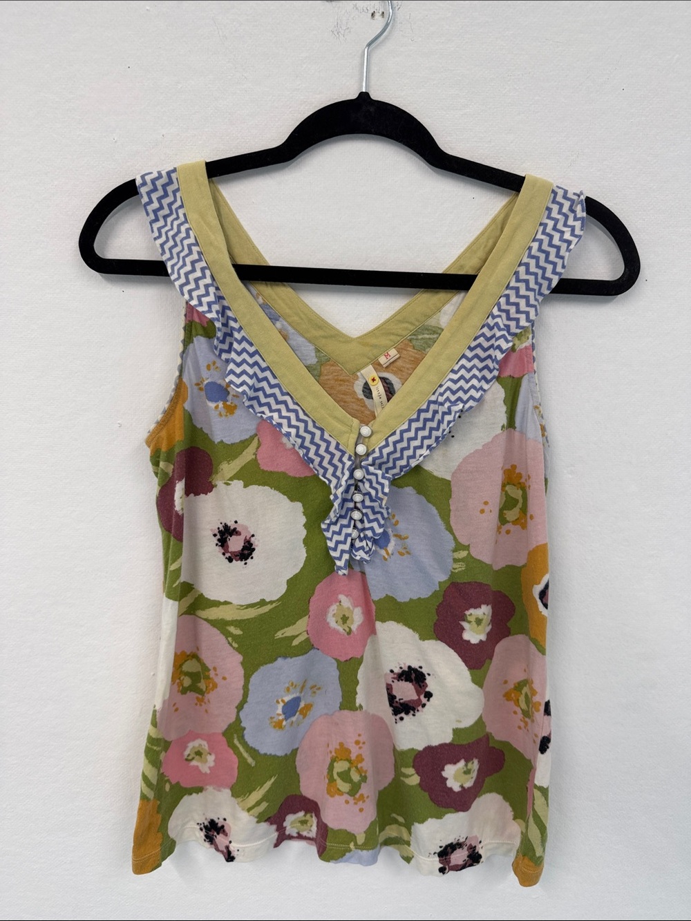 Little Yellow Button Anthropologie Top